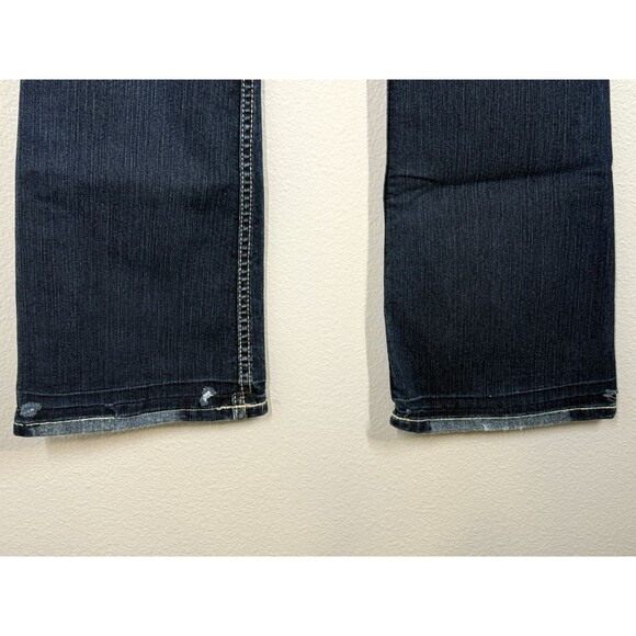 BKE Sabrina Stretch Bootcut Jeans Size 26R X 31.5 Western Grunge Denim Stitching - Picture 7 of 14